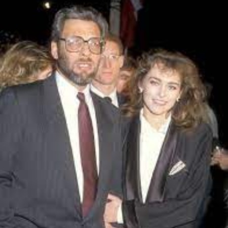 Joanna Pacula with her ex-husband Hawk Koch.